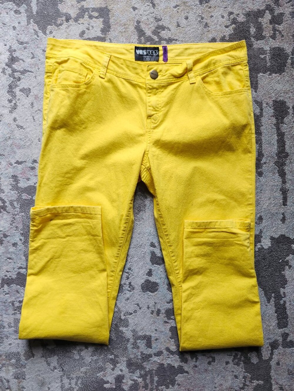 Bright Yellow YES YES Jeans